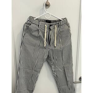 Todd Snyder Pleated Seersucker Waistring Pants XS